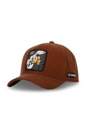 Bombana bejzbolska kapa x Looney Tunes rjava barva, CL/LOO10/1/PCT/BD2