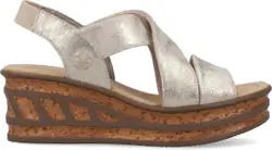 Rieker - Dames - 68160-62 - beige - maat 39