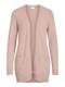 VIRIL Open L/S Knit Cardigan - NOOS Misty Rose