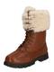 Lauren Ralph Lauren Snowboots cognac / weiß