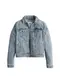 HOLLISTER Jeansjacke blue denim