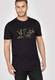 Alpha Industries Camo Print T-Shirt Schwarz S