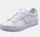 Weiße Low Sneaker aus Leder
