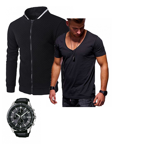 Blau T-Shirt Rello & Reese kombinieren