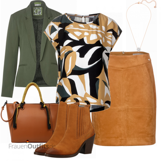 Outfit mit Braun Stiefel Replay "Cooles Herbst Outfit"