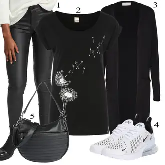 Air Max 270 Outfit sa Bijela/Crna Tenisica Za Trčanje/Tenisica za košarku/Obuća za trening/Tenisica za fitness/gimnastička papuča/cipela za trčanje/tenisica za odbojku/Tenisica za tenis/Zumba cipela Nike Sportswear "Tvoj otmjeni outfit"