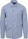 Marc OߴPolo Herren Hemd kariert Langarm, Blau (Multi/Total Eclipse), M
