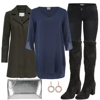 Party Outfits mit Blau VERO MODA "LadiesNight"