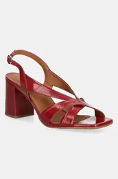 Usnjeni sandali VANITY rdea barva, 3600215