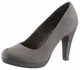 MARCO TOZZI Plateaupumps grau