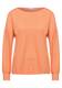 Street One Damen Struktur-Shirt mit Streifen in Orange