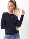 TOMMY HILFIGER Kardigan ''''Heritage''''  tmavě modrá