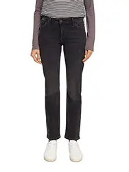edc by ESPRIT Damen 992CC1B310 Jeans, 911/BLACK Dark WASH, 27/32