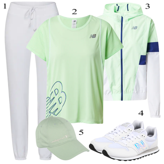 apranga su Pilka/Balta GAP "Športový Outfit"