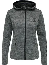 Hummel Sportsweatjacke grau / anthrazit