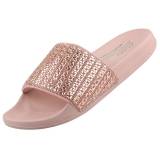Rosa, glitzernde Skechers Bekleidung image