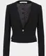 Schwarz Mit Pailletten Blazer 