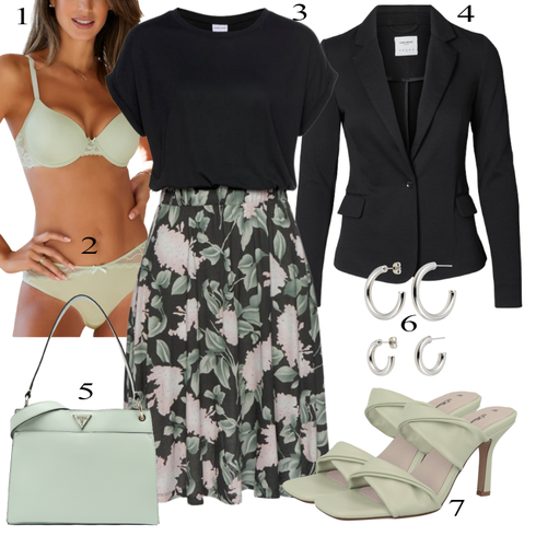 Comment poter Beige/Vert clair/Kaki/Vert Soutien-gorge Push-up/Soutien-gorge Minimiseur/Soutien-gorge Transparent et Bustier/Soutien-gorge Souple/Soutien-gorge à Armatures/Blousons en cuir pour hommes/Soutien-gorge à Armatures/Soutien-gorge Balconnet Lascana avec Noir Blazer Court/Veste de Blazer/Veste en Cuir pour Homme/Sweat Blazer/Veste en Cuir/Veste en cuir pour hommes/Blazer en Tricot/Tricot Grande Taille VERO MODA