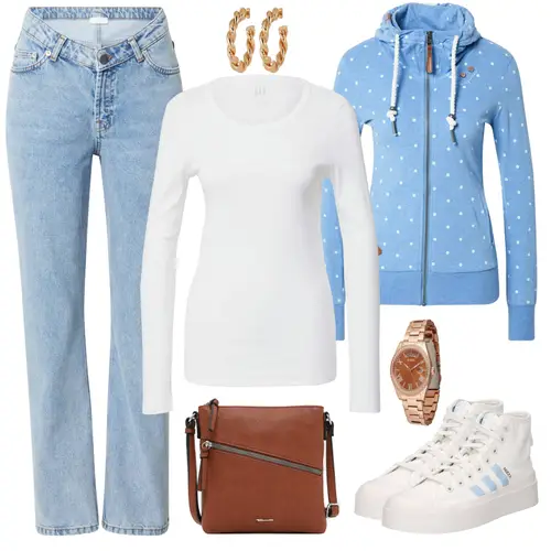 Urbaner Alltagslook