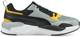 PUMA X-Ray 2 Square Unisex Sneakers - Puma Black-Puma Black-Quarry-Saffron-Puma White - Maat 44