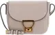 COCCINELLE Leren Schoudertas Arlettis Handbag Grained Leather Powder Pink Beige