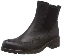 Gabor Shoes Damen Comfort Basic Chelsea Boots, Schwarz (Schwarz (Mel.) 17), 38 EU