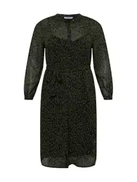 Šaty 'Shari' khaki / mix barev