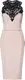 Lipsy Kleid schwarz / beige