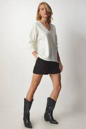 Srea stanbul demper - Ecru - Oversize