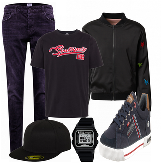 Outfit mit Sneaker Dockers by Gerli "Street Style Outfit"