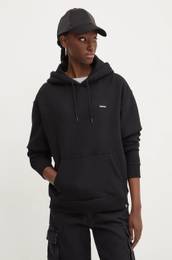 Pulover CLANCY enski, rna barva, s kapuco, DK0A4Z2W