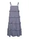 VERO MODA Kleid 'Kendra' hellblau / beere / ros