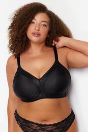 Curve Black Antiperspirant Compression Bra