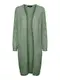 VERO MODA Damen VMDOFFY LS Long Open Cardigan GA NO, Rifle Green/W. Black Melange, S