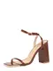 Simmi London Sandale 'CADEN' dunkelbraun