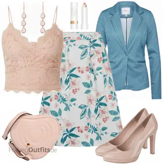 Outfit mit Grau High Heel Buffalo "Toller Look für den Frühling"