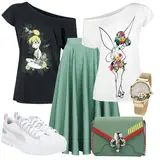 Grüne Rock Outfits image