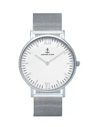 Kapten & Son Analoguhr ''''Campus'''' silber