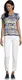 Betty Barclay Bluse gelb / blau / weiß