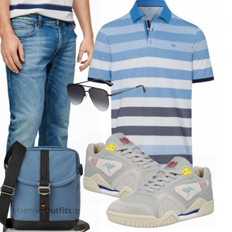Outfit mit Grau Sneaker Kangaroos "Freizeit Outfit"