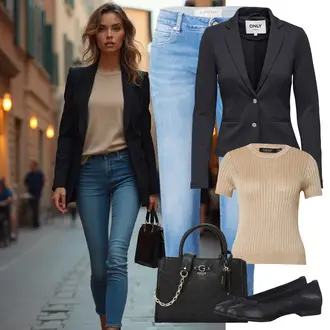 Kombinacije s boyfriend trapericama Stil Ljeto sa Plava/Svjetloplava Traperica Niskog Struka/Traperice Slim Kroja/Capri Traperice/Čizma do Gležnja/Girlfriend Traperice/Boyfriend Jeans/Ženske Traperice 7/8 Dužine/Skraćene Traperice Gang "Savršen za proljeće"Look: Rap, Stil