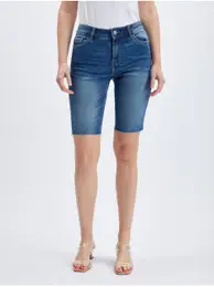 Dark Blue Womens Denim Shorts - Women