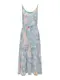 ONLY Kleid 'STAR FIA' azur / karamell / rosa / wei