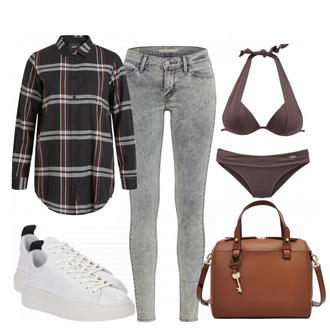 Outfit mit Bademode Lascana "Ronja"