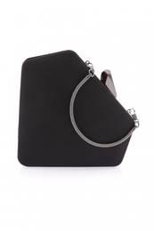 222-23y Women's Evening Dress Clutch Bag Saraa Black