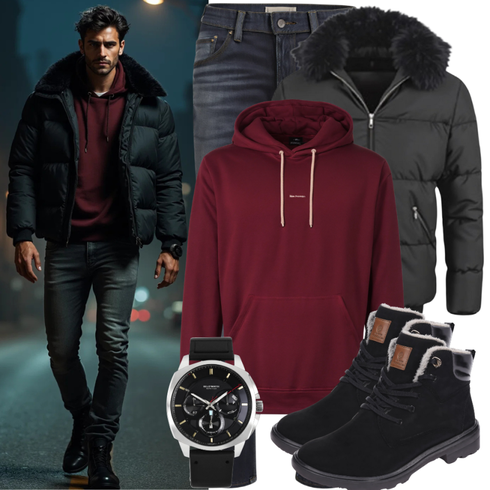 Schwarz/Grau/Gelb/Mischfarben/Dunkelgrün/Dunkelgrau Uhr Tommy Hilfiger kombinieren