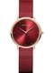 BERING Analoguhr gold / rot
