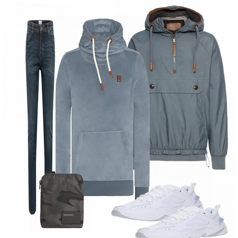 Weiß Sportschuh Nike Sportswear kombinieren