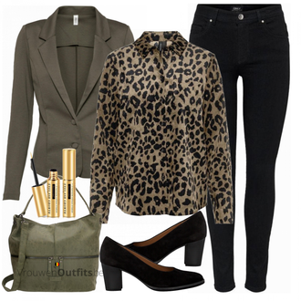 Outfit met zwart Pump Gabor "Kleurrijke lente outfits"