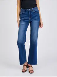 Dark blue women bootcut jeans - Women